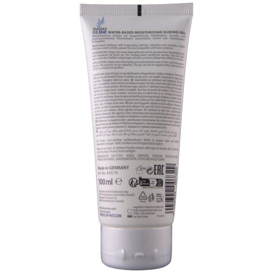 Hot-Nature Glide Gleitgel auf Wasserbasis 100ml · Kosmetika & Aphrodisiaka (Bild 2)
