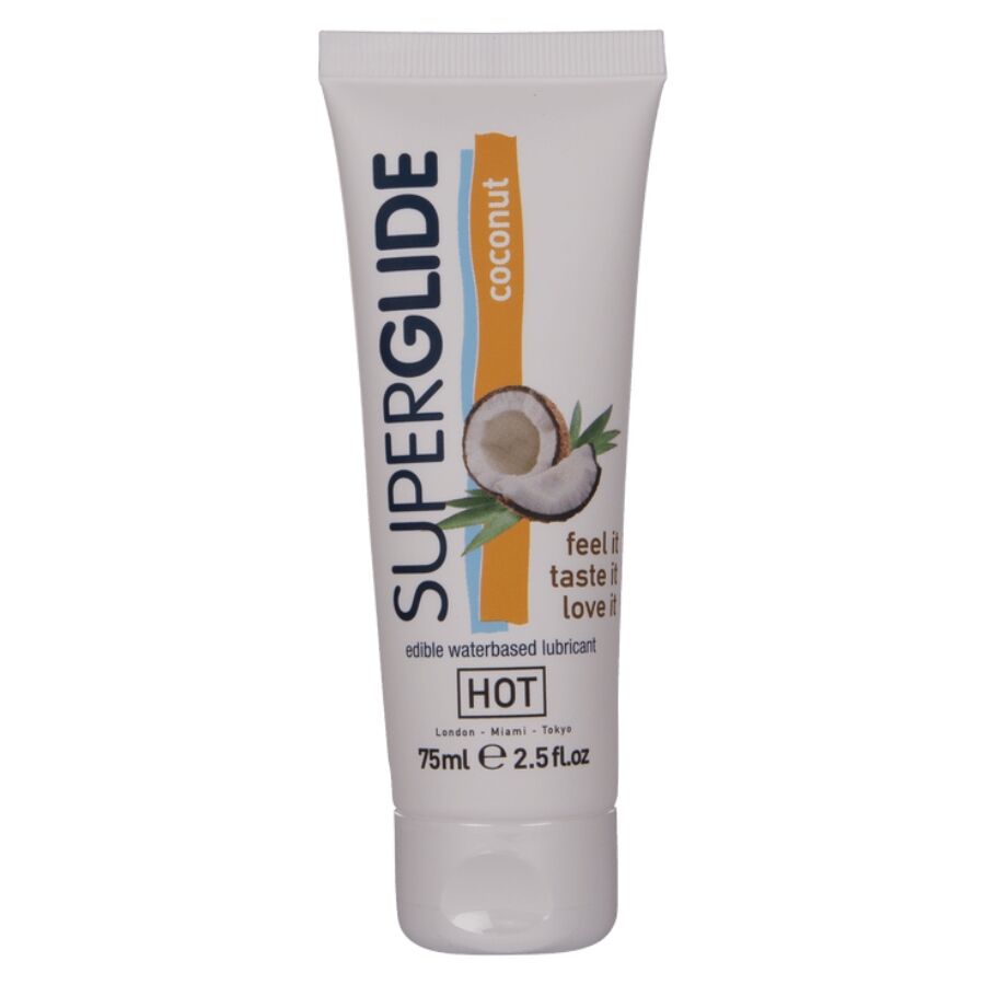 Hot-Superglide Gleitgel Acqua Base Cocos 75 ml · Kosmetika & Aphrodisiaka