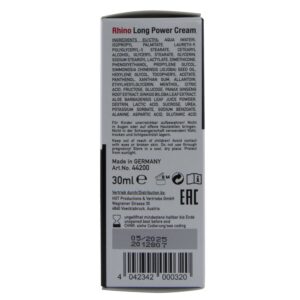 Hot-Rhino Long Power Creme für Verzögerung 30 ml · Kosmetika & Aphrodisiaka (Bild 2)