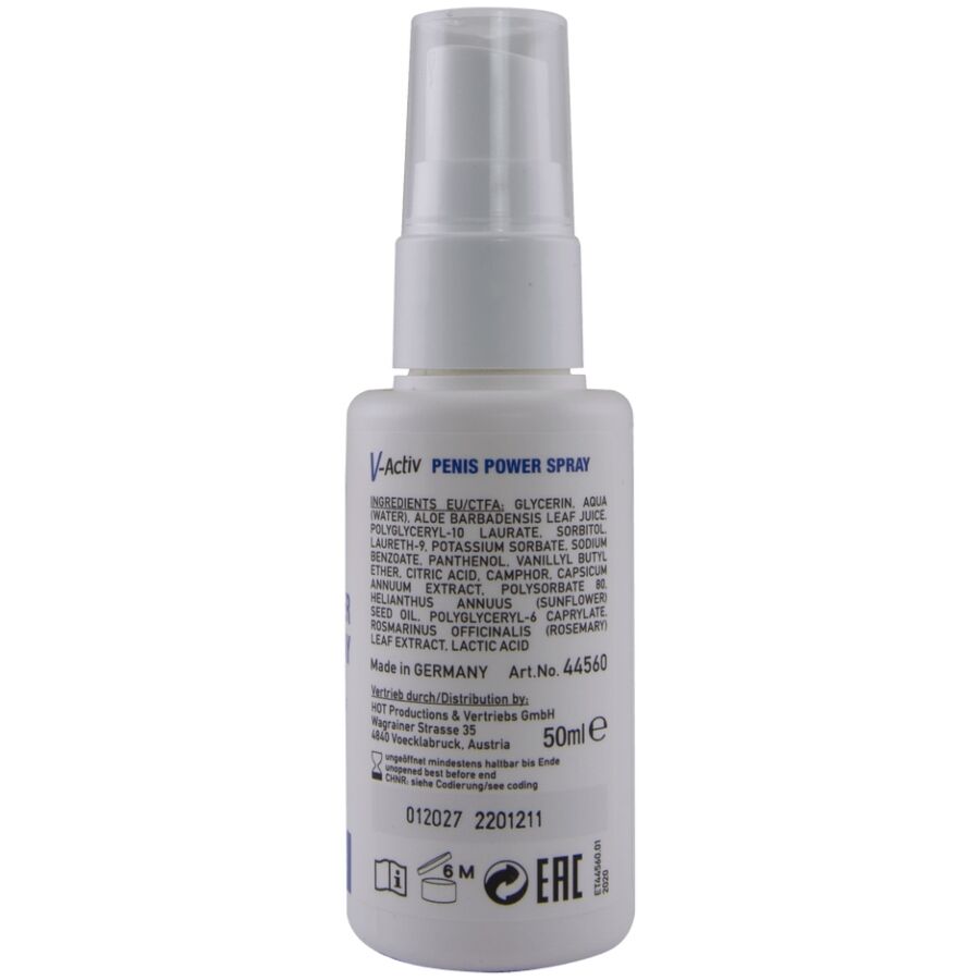 Hot-V-activ Penis Power Spray for Men 50 ml · Kosmetika & Aphrodisiaka (Bild 3)