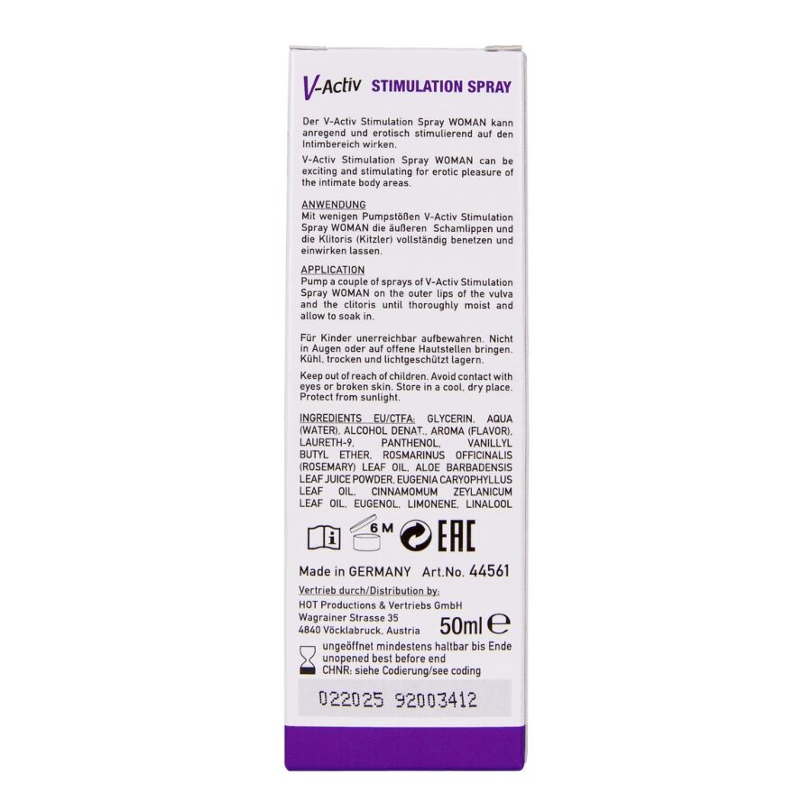 Hot-V-aktive stimulierend Spray für Frauen 50 ml · Kosmetika & Aphrodisiaka (Bild 7)