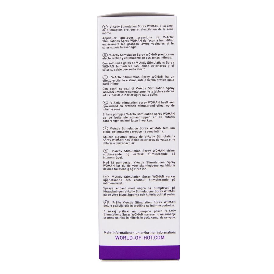Hot-V-aktive stimulierend Spray für Frauen 50 ml · Kosmetika & Aphrodisiaka (Bild 6)