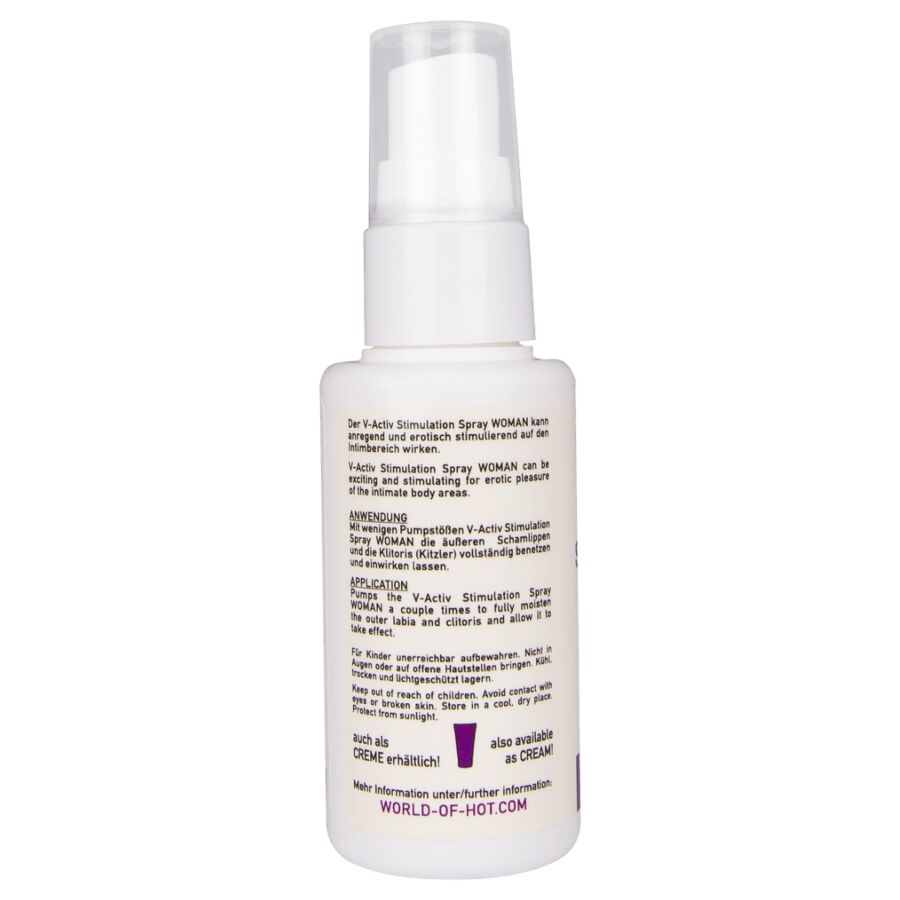 Hot-V-aktive stimulierend Spray für Frauen 50 ml · Kosmetika & Aphrodisiaka (Bild 4)