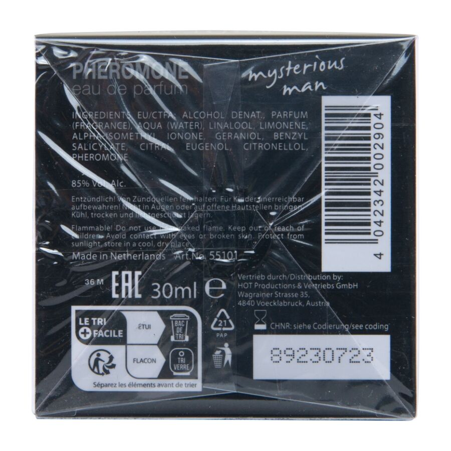 Hot-Parfüm mit Pheromoni London Mysterious Man 30 ml · Parfüms & Pheromone (Bild 6)