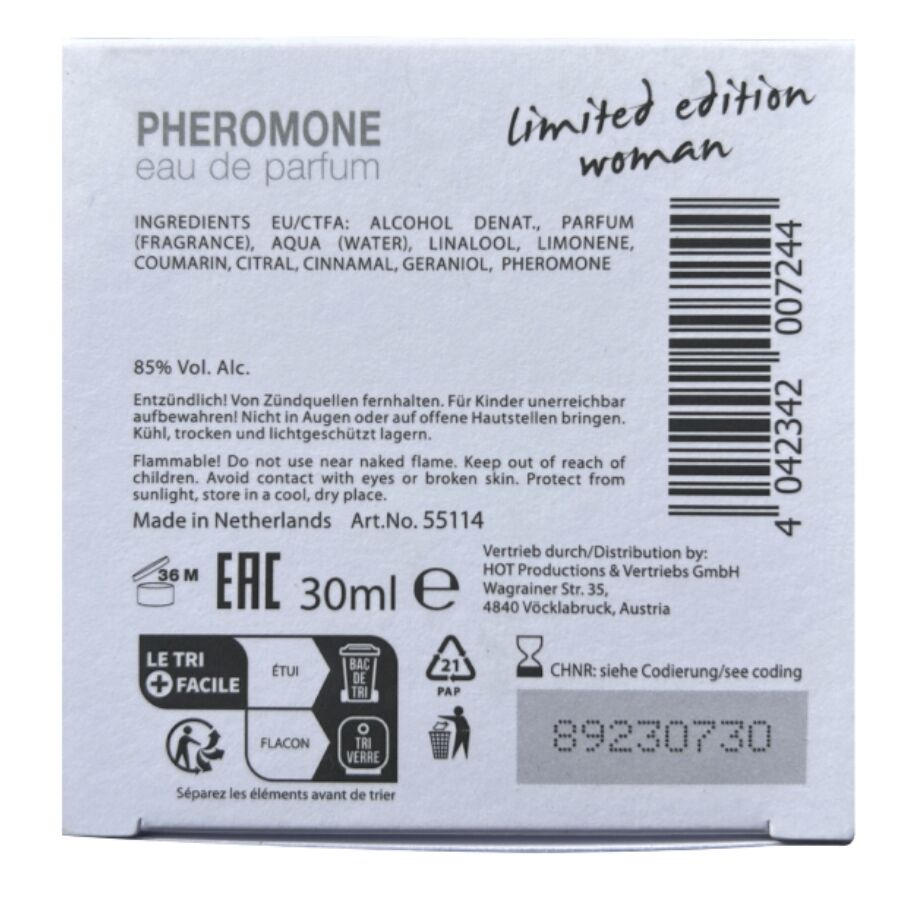 Hot-Parfüm mit Pheromonen Dubai Begrenzte Ausgabe Frauen 30 ml · Parfüms & Pheromone (Bild 5)