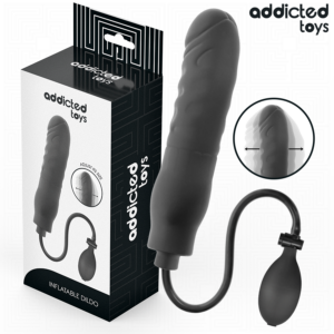 Addicted Toys-Aufblasbarer Dildo Modell 3-Silikon, wasserdicht