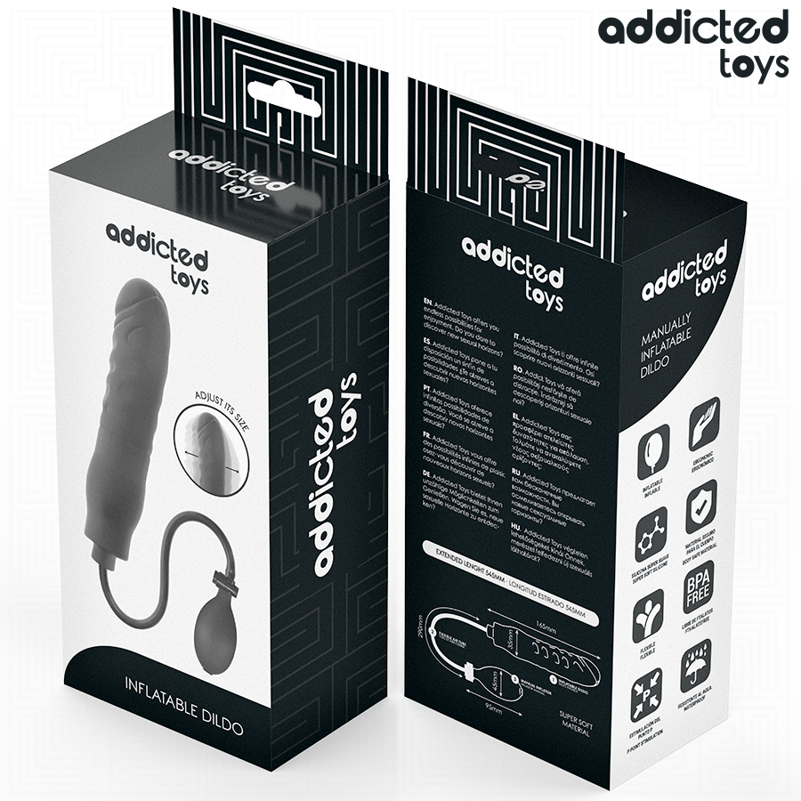 Addicted Toys-Dildo-Gummimodell 3-Silikon, Wasserdicht · Sextoys (Bild 7)