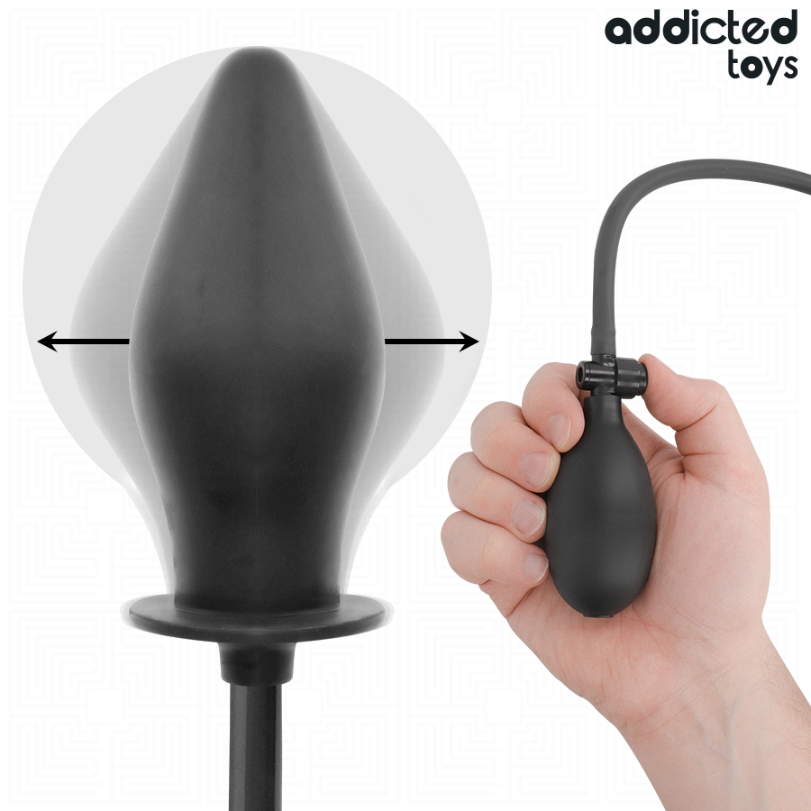Addicted Toys-Analplug Füllbar Modell 2-Silikon, Wasserdicht · Sextoys (Bild 2)