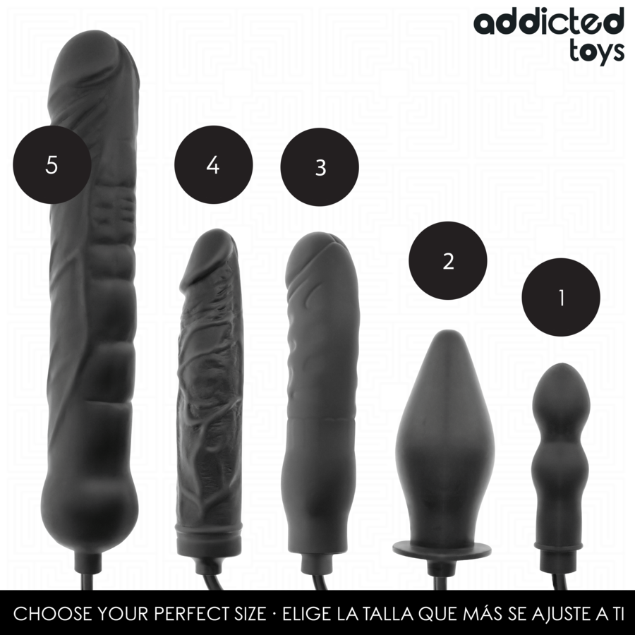 Addicted Toys-Dildo aufblasbar Xl Model 5-Silikon, Wasserdicht · Sextoys (Bild 4)