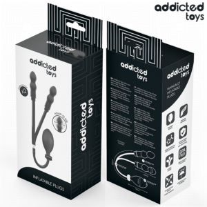 Addicted Toys-Analplug Doppelschwellung Modell 1-Silikon, Wasserdicht · Sextoys (Bild 7)