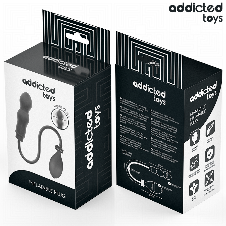 Addicted Toys-Analplug Füllbar 1-Silikon-Modell · Sextoys (Bild 7)