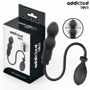 Addicted Toys-Aufblasbarer Analplug Modell 1-Silikon