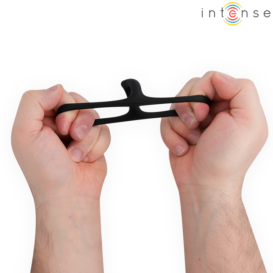 Intense For Him-Alfie Dreifach Ring Einstellbar für Penisse Model 6 · Sextoys (Bild 4)