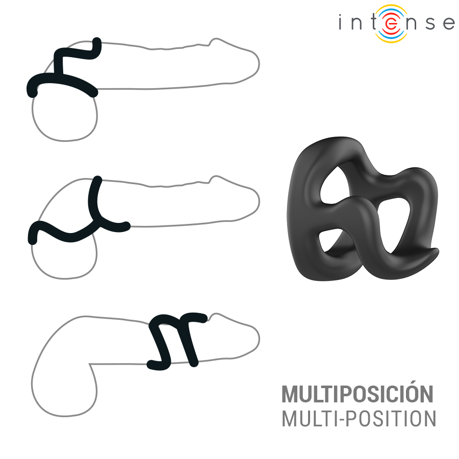 Intense For Him-Charles Ring Einstellbar für Penis Model 11 · Sextoys (Bild 3)