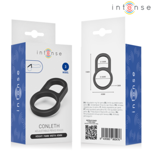 Intense For Him-Conleth Einstellbar Doppel Ringe für Penis Model 3 · Sextoys (Bild 5)