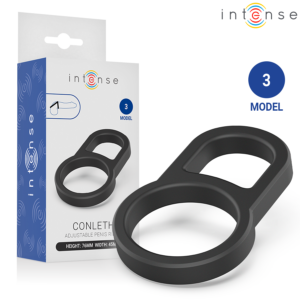 Intense For Him-Conleth Verstellbare Doppel-Penisringe Modell 3