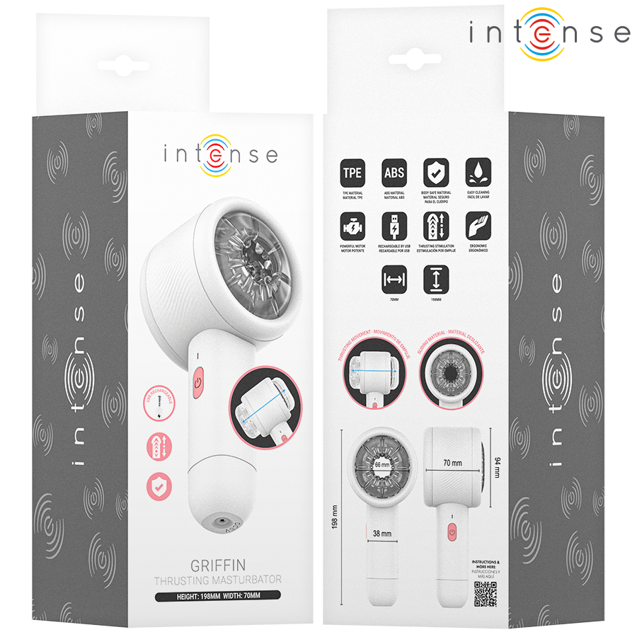 Intense For Him-Griffin Masturbator ad Impuls Fortgeschritten-TPE, 7 · Sextoys (Bild 2)