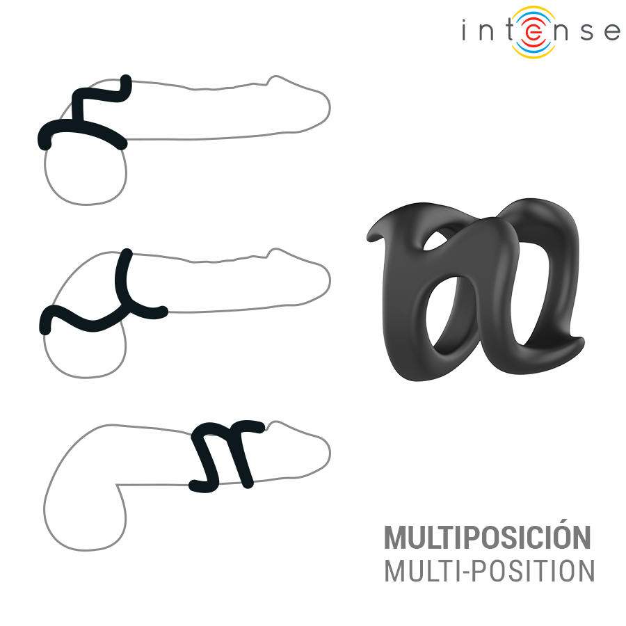 Intense For Him-Nikolaj Einstellbarer Ring für Penisse Model 8 · Sextoys (Bild 3)