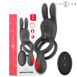Intense For Him-Quinn Vibro-Ring mit Doppelvibration