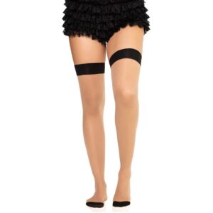 Leg Avenue Hosiery-1963 Spandex Strumpfhosen mit Nachbarnähe · Sexy Damen-Dessous (Bild 5)