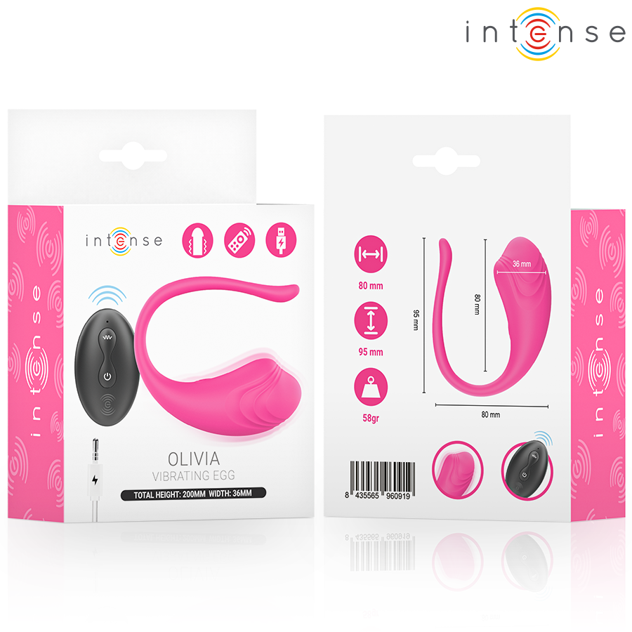Intense Remote Control-Olivia Ei Vibrator Wiederaufladbar · Vibratoren (Bild 4)