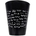 Diablo Picante-Glas Schwarz 500 ml mit Weißen Titten · Spiele & Geschenke