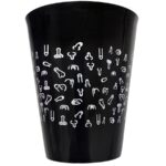 Diablo Picante-Tasse Schwarz 500 ml mit Weißen Penis · Spiele & Geschenke
