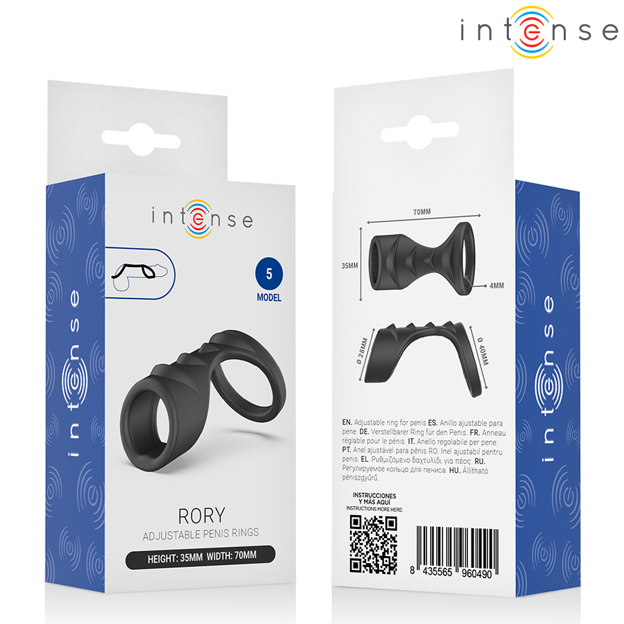 Intense For Him-Rory Penisring Einstellbar Model 5 · Sextoys (Bild 7)