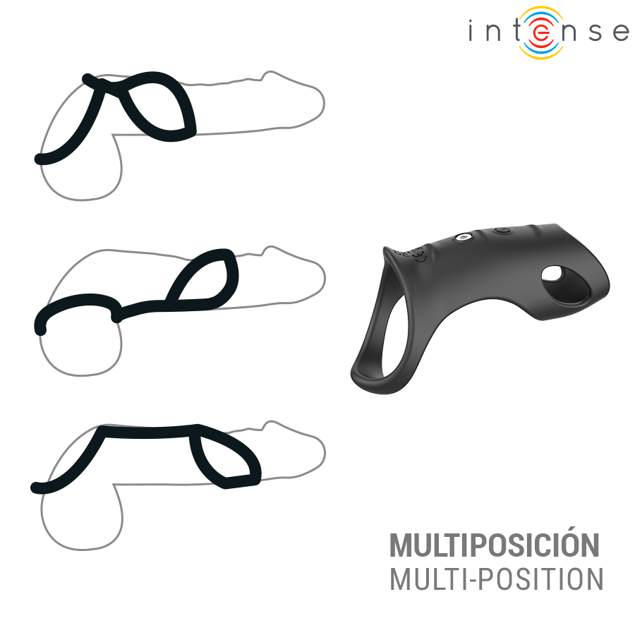 Intense For Him-Jerome Ring Vibrator Einstellbar Modell 12 · Sextoys (Bild 3)