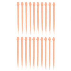 Diablo Picante-20 Penis-förmige Zahnstocher · Spiele & Geschenke