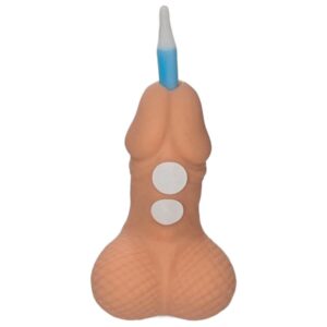 Diablo Picante-Penis-Kerze Hell mit Zahlen
