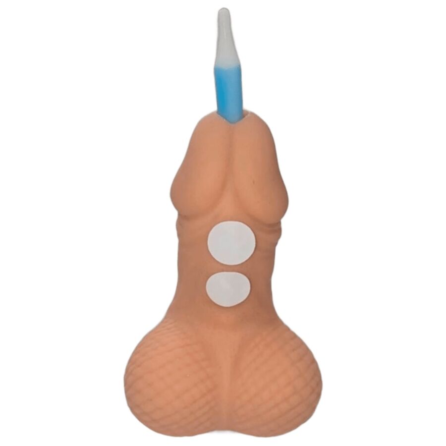Diablo Picante-Penis-Kerze Hell mit Zahlen