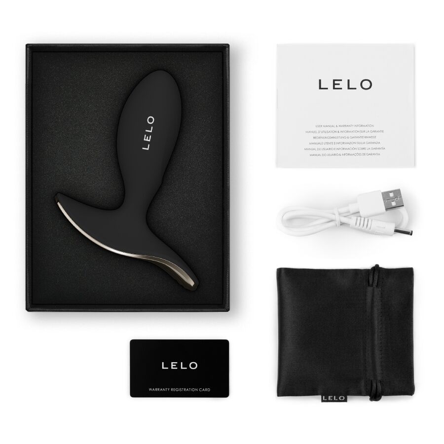 Lelo-Surfer 2 Analplug Vibrant Unisex, Schwarz-Silikon, 3 Geschwindigkeiten · Sextoys (Bild 3)