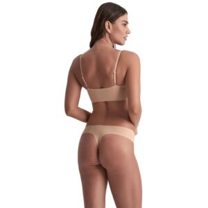 Bye Bra-Tanga Invisible Set 2 Stk. Beige und Schwarz · Sexy Damen-Dessous (Bild 6)