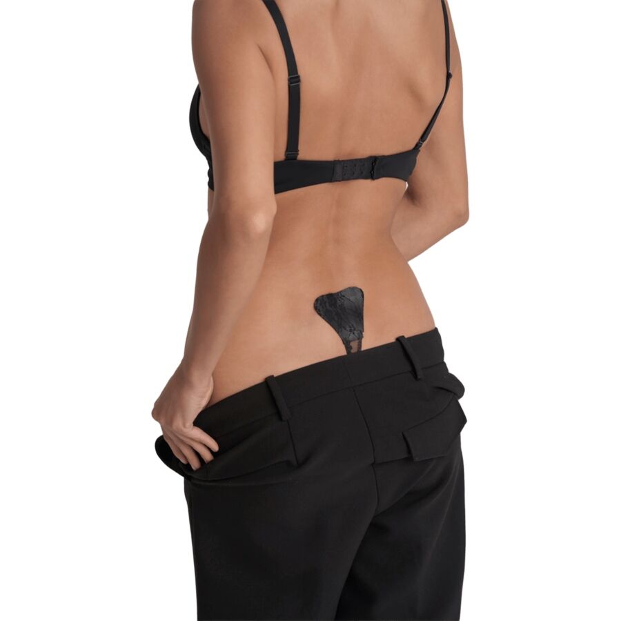 BYE-BRA-Tanga Aufkleber Pizzo · Sexy Damen-Dessous (Bild 2)