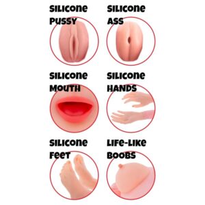 Hidden Desire-Lusty Lola Bummelpuppe 145 cm-Silikon · Sextoys (Bild 4)