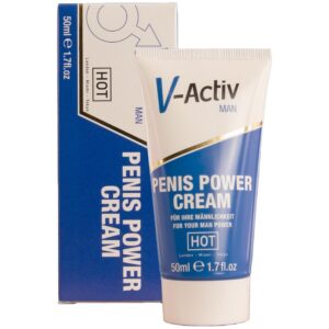 Hot-V-Activ Penis Power Creme für Männer 50 ml