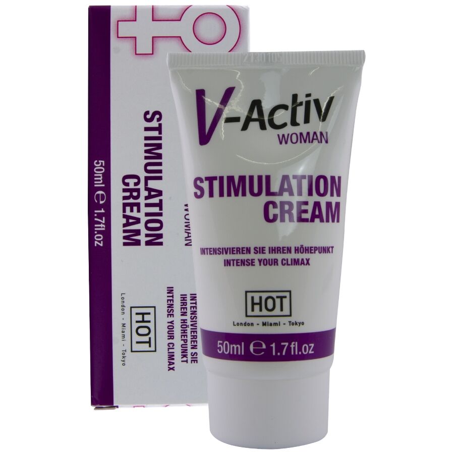 Hot-V-aktive stimulierend Creme für Frauen 50 ml · Kosmetika & Aphrodisiaka