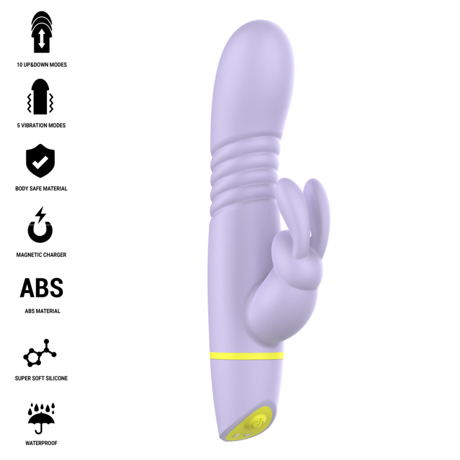 Intense High Tech-Helen Rabbit Stimulator und Vibrator mit Bewegung · Vibratoren (Bild 2)
