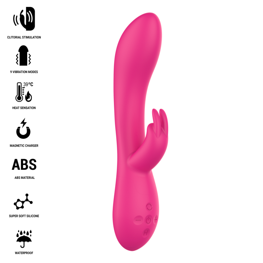 Intense High Tech-Tammy Rabbit Stimulator mit Heizung-Silikon · Vibratoren (Bild 3)