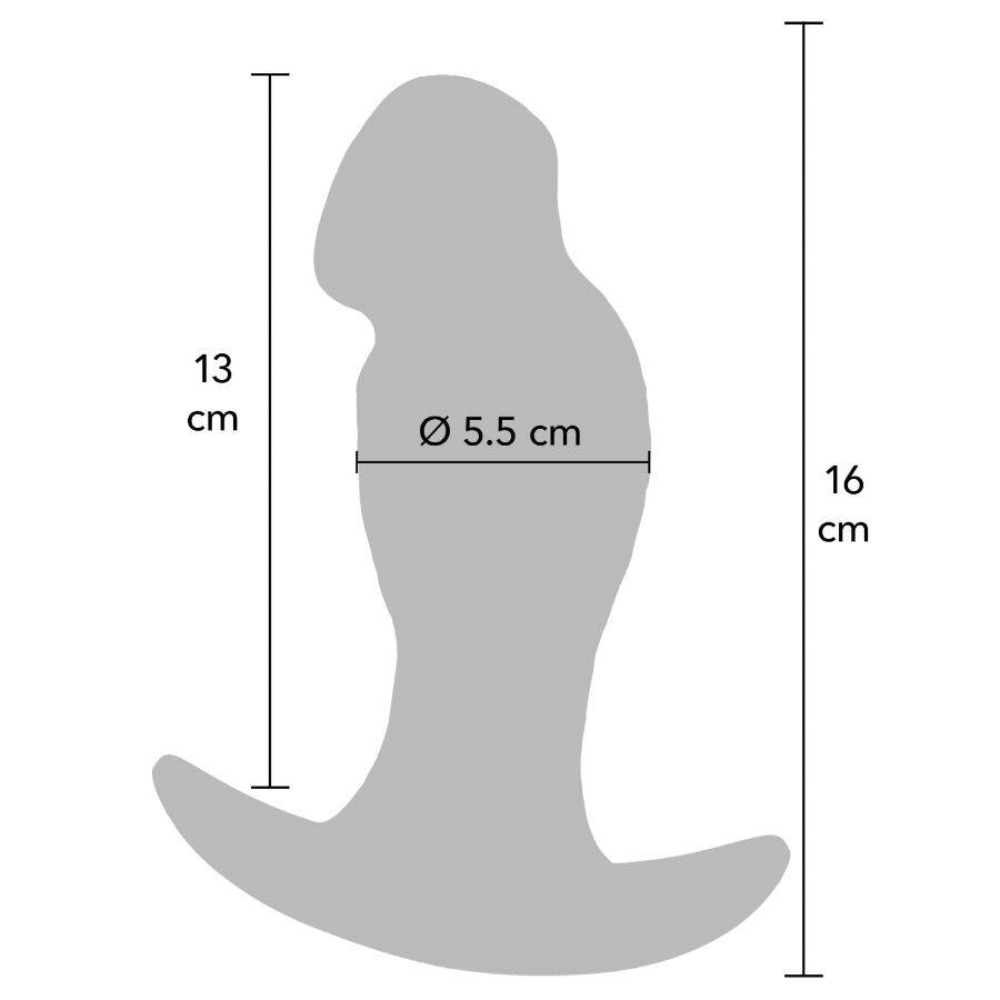 Hidden Desire-Hölle Analplug Realistisch 16 cm-Silikon · Sextoys (Bild 4)