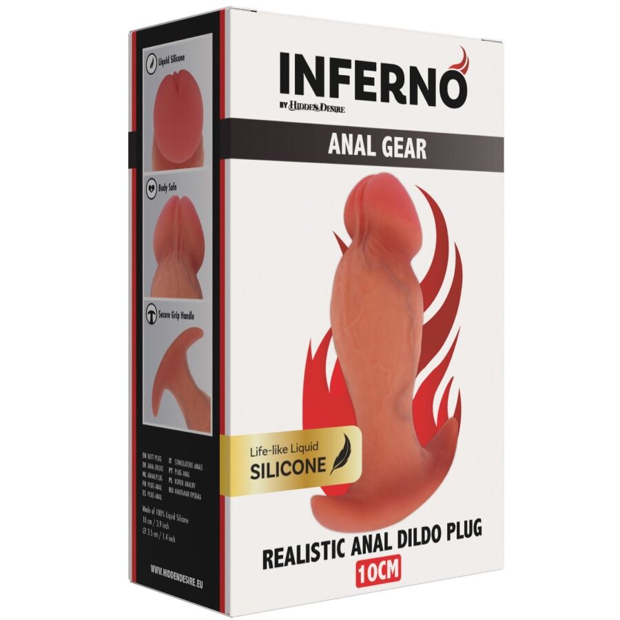 Hidden Desire-Hölle Analplug Realistisch 10 cm-Silikon · Sextoys (Bild 6)