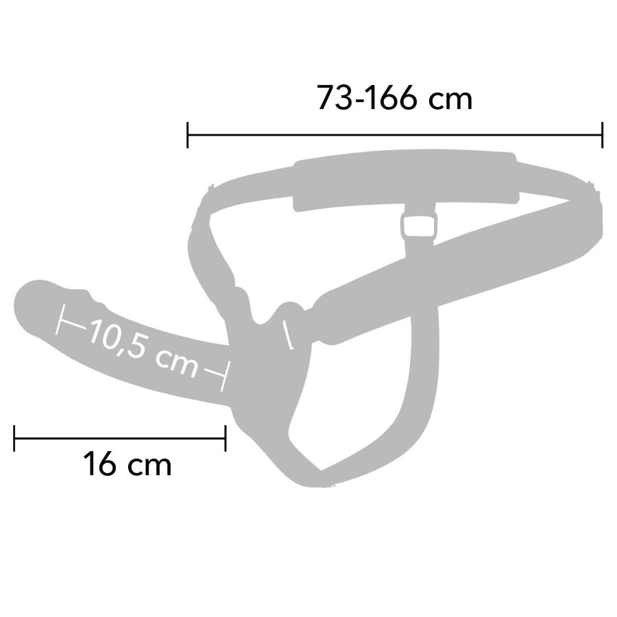 Hidden Desire-Hölle Penishülle Erweiterung Strap-on 16 cm-Silikon · Sextoys (Bild 4)