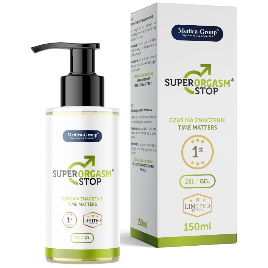 Medica Group-Super Orgasm Stop Intim Gel für Männer 150 ml · Kosmetika & Aphrodisiaka
