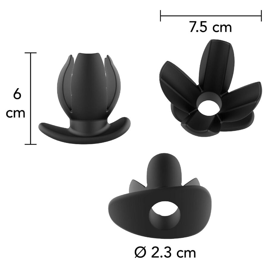 Hidden Desire-Analplug Ausziehbar 4-Camino Extreme-Silikon · BDSM-Zubehör (Bild 4)