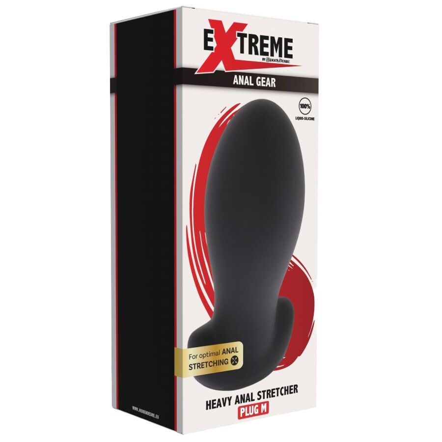 Hidden Desire-Analplug Harte Verlängerung, Mittlere Größe-Silikon · BDSM-Zubehör (Bild 5)