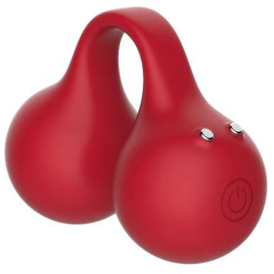 Snail Vibe-Twinn Cherry Vibrator von Finger-Silikon · Vibratoren (Bild 3)