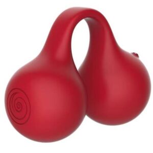 Snail Vibe-Twinn Cherry Fingervibrator-Silikon
