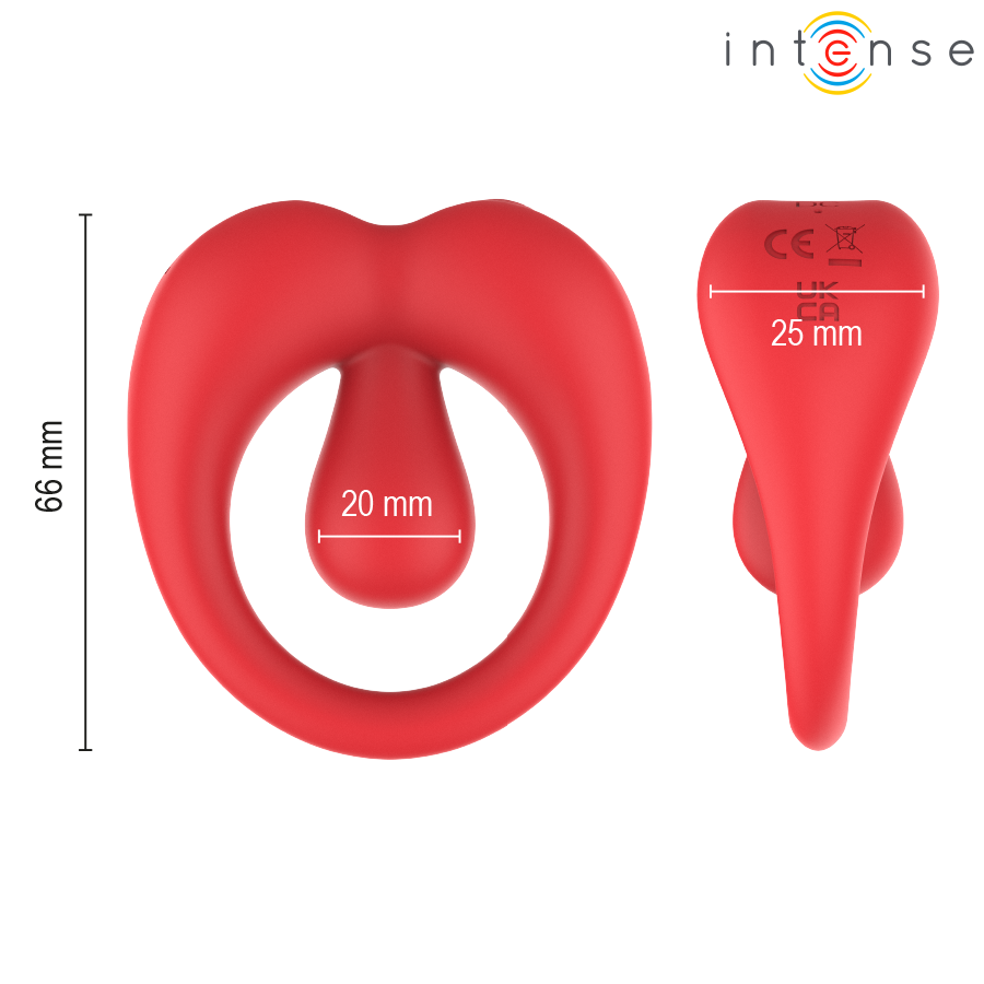 Intense For Him-Russell Ring Vibrator für Penis mit Stimulator · Sextoys (Bild 7)