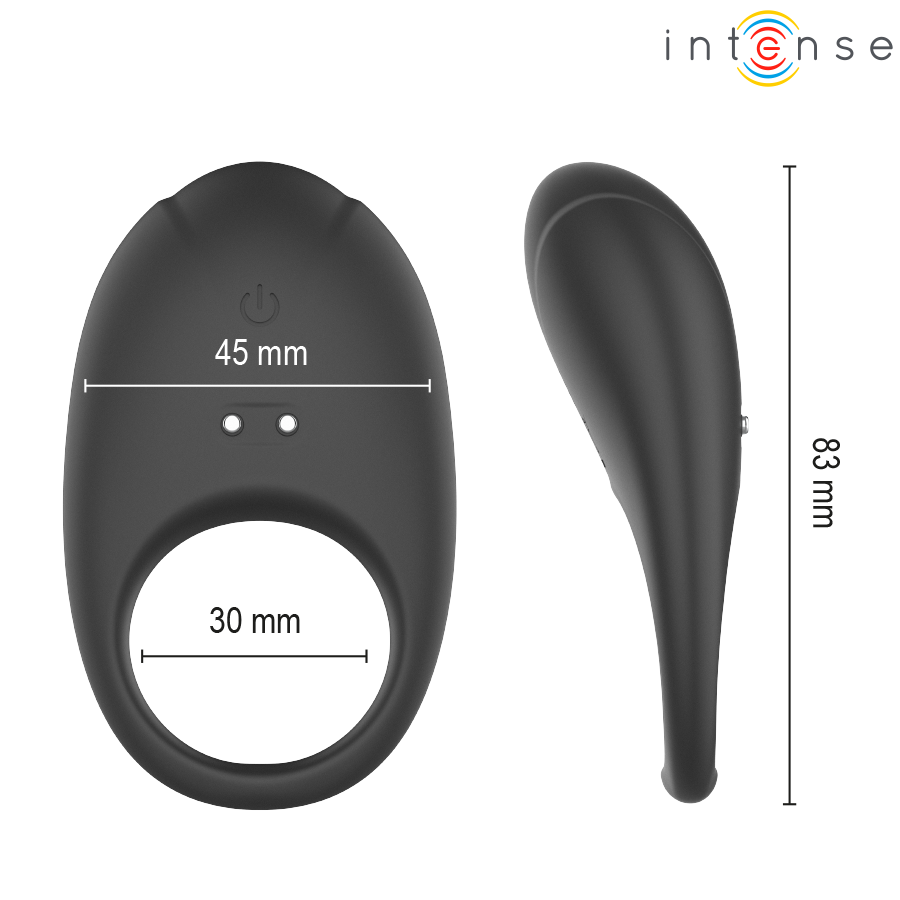 Intense For Him-Merlotte Penis Ring Vibrator mit Stimulierung · Sextoys (Bild 6)